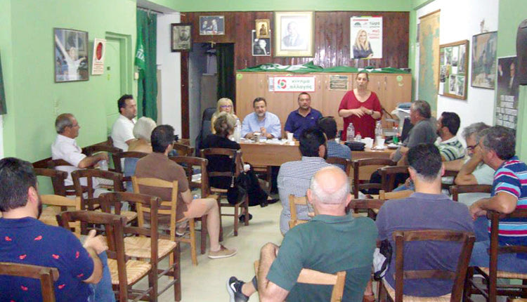 Κάνανε συνεδρίαση της Νομαρχιακής Επιτροπής Ηρακλείου στο Κίνημα Αλλαγής!