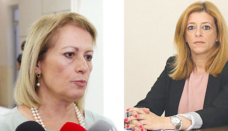  Η αντιπεριφερειάρχης Θεανώ Βρέντζου και η αντιδήμαρχος Κοινωνικής Πολιτικής Μαρία Καναβάκη