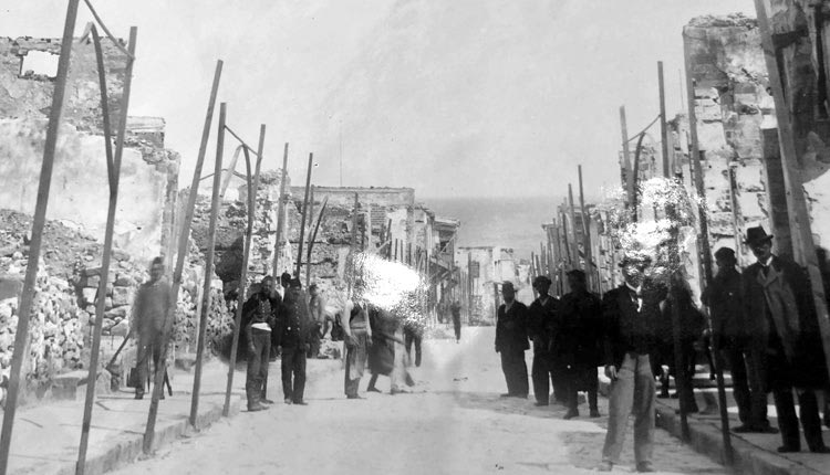 ΦΩΤΟ ΗΜΕΡΑΣ: Ένας κεντρικός δρόμος της πόλης
