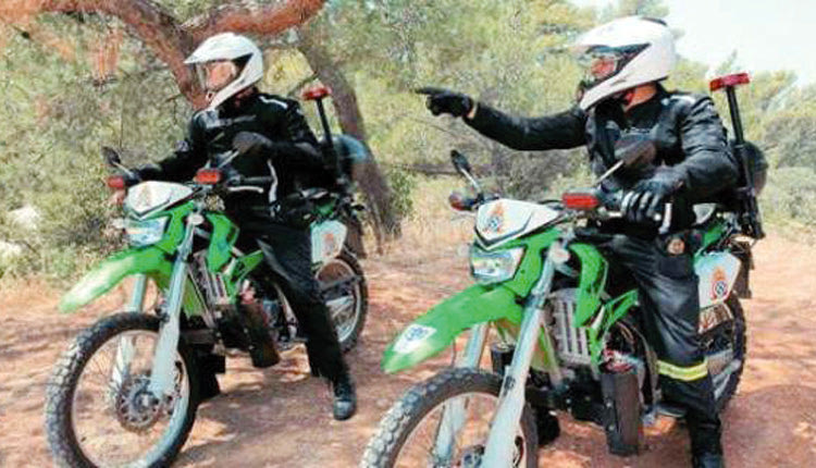  «Ήφαιστος»: η ομάδα δικυκλιστών πυροσβεστών 