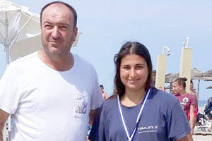 Στο Παγκόσμιο Πάλης στην Άμμο η Αλεξάκη