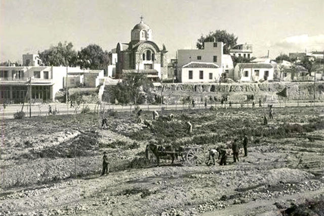Όταν το πάρκο Γεωργιάδη δεν είχε δέντρα