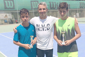 ΤΕΝΙΣ:   Μετάλλια του  “Ηράκλειο” ΟΑΑ  στο Ενωσιακό 14 ετών