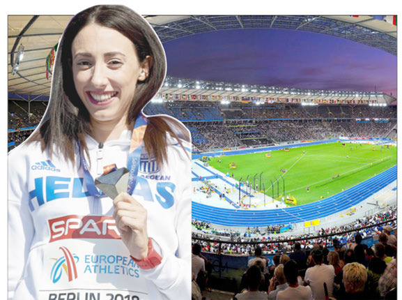 H Μαρία Μπελιμπασάκη ανέβηκε στο δεύτερο σκαλί του βάθρου στο Βερολίνο