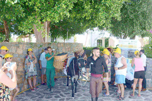 Ο “κρητικός τρύγος” στο Creta Maris