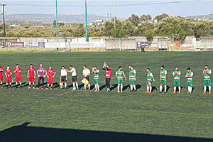 φιλικό με “γεύση” πρωταθλήματος Γ’ Εθνικής που έγινε στις Μουρνιές ανάμεσα στην ΑΕΕΚ ΣΥΝΚΑ και τον Γιούχτα.