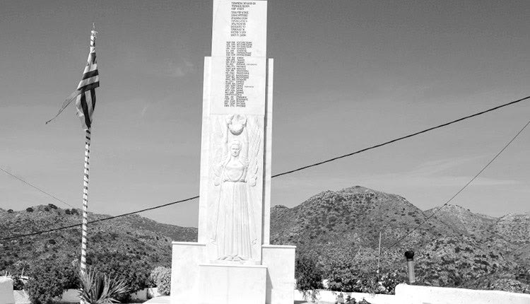 Δαμάστα, μνημείο πεσόντων