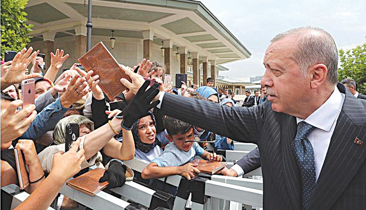 ο Ρετζέπ Ερντογάν