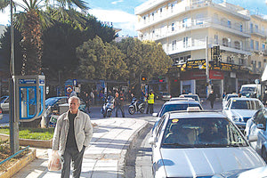 πιάτσα ταξί, πλατεια κορνάρου