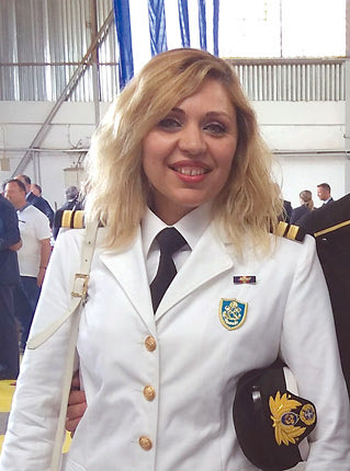 Η λιμενάρχης Χερσονήσου Α. Περυσινάκη 
