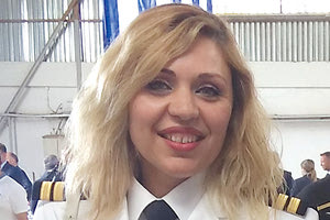 Η λιμενάρχης Χερσονήσου κα Αθανασία Περυσινάκη