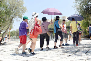 Τουρίστες στην Ελλάδα