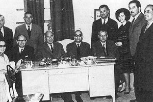 Στο γραφείο του Γυμνασίου Αρχανών