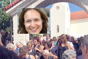 Θρήνος στην κηδεία της 37χρονης Tamara Aid Παυλίδη