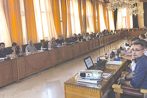 Το τεχνικό πρόγραμμά του παρουσίασε χθες η δημοτική Αρχή στην Επιτροπή Διαβούλευσης.