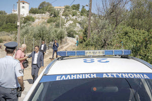 προετοιμασίες για το διάγγελμα του πρωθυπουργού Αλέξη Τσίπρα στην Ιθάκη