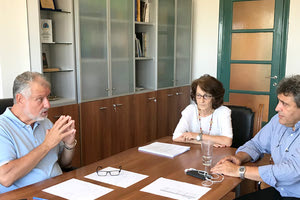 Από την επίσκεψη Ηγουμενίδη στον Οργανισμό Λιμένος Ηρακλείου