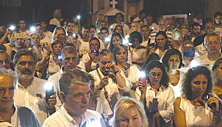 εκδήλωση μνήμης για τα θύματα στο Μάτι