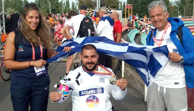 Χάρηκε ιδιαίτερα το αργυρό μετάλλιο στο Βερολίνο ο Μανώλης Στεφανουδάκης