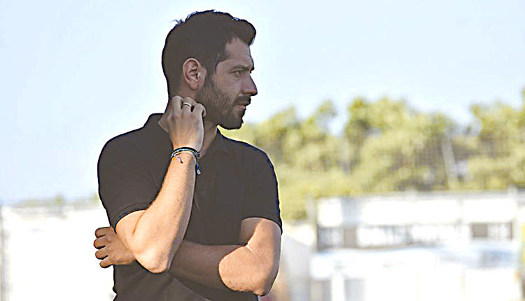 Ο προπονητής του ΑΟΧ/Κισσαμικού, Γιώργος 