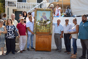 Χιλιάδες πιστών κατά τον τριήμερο εορτασμό στον Ιερό Ναό Αγίου Φανουρίου στον Κατσαμπά