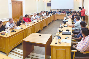 Από τη χθεσινή συνεδρίαση του οργάνου στην Περιφέρεια Κρήτης