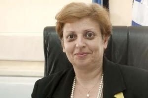 Η αντιπεριφερειάρχης Ρεθύμνης κ. Λιονή