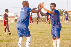 Ο Μασάδο έκανε την πρώτη του εμφάνιση αντικαθιστώντας τον Σμυρλή που σκόραρε δύο φορές