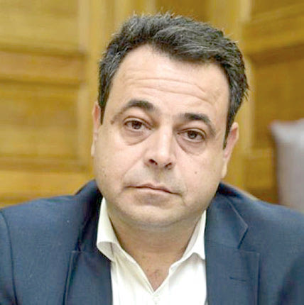ο  υφυπουργός Ναυτιλίας και Νησιωτικής Πολιτικής, Νεκτάριος Σαντορινιός