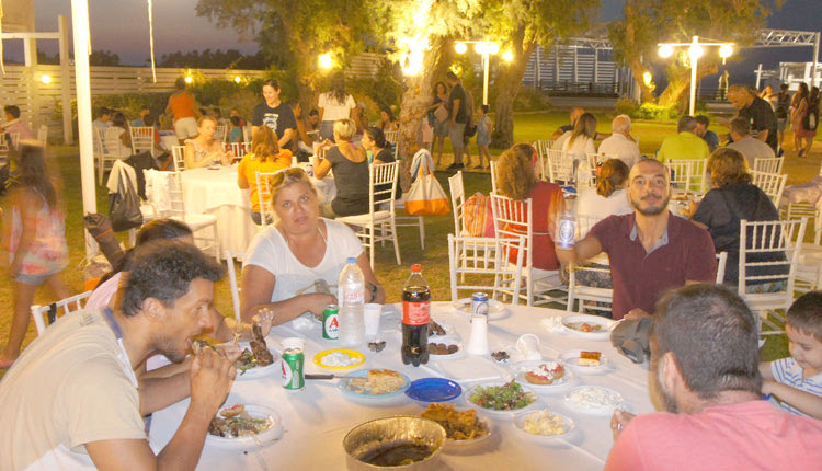 Aπό το αποχαιρετιστήριο πάρτι του Ωρίωνα