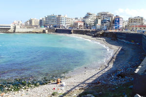 Το μεγάλο έργο της προσάμμωσης του κόλπου του Δερματά σε παραλία