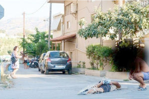 Παρέδωσαν δεμένο τον κλέφτη στην ΕΛΑΣ ...αφού τον ξυλοφόρτωσαν