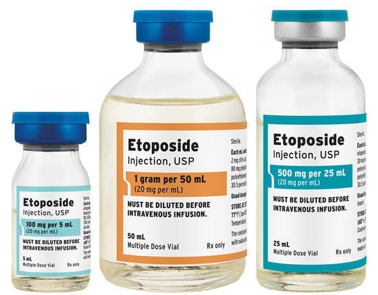 το κυτταροστατικό φάρμακο ετοποσίδη, η έλλειψη του οποίου έχει οδηγήσει στην αναβολή των χημειοθεραπειών