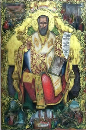 Η εικόνα του Αγίου Μύρωνα 