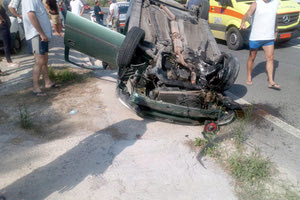 τροχαίο στην Επισκοπή