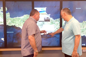 Στο νέο κτήριο του ΚΤΕΛ ο Μανώλης Κεφαλογιάννης