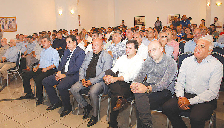 Παράγοντες, μέτοχοι και εκπρόσωποι του Δήμου και της Περιφέρειας έδωσαν το “παρών” στη χθεσινή παρουσίαση του ΟΦΗ