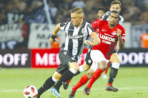 O Πέλκας ήταν από τους πρωταγωνιστές του ΠΑΟΚ για πρόκριση στα πλέι-οφ του Τσάμπιονς Λιγκ