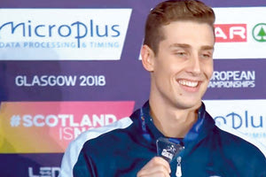 Δεύτερος ο Γκολομέεφ στο Ευρωπαϊκό Κολύμβησης