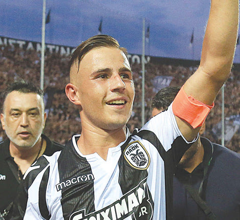 ο ΠΑΟΚ στο ματς με τη Σπαρτάκ