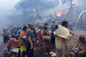 ΕΘΝΙΚΗ ΤΡΑΓΩΔΙΑ: η φωτιά που κατέστρεψε το Μάτι και εξαιτίας της οποίας θρηνούμε 93 νεκρούς