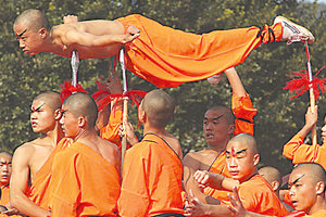 Οι Σαολίν σε μια εντυπωσιακή παράσταση