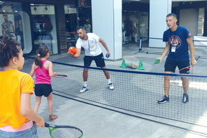 street tennis event στο ΤALOS PLAZA