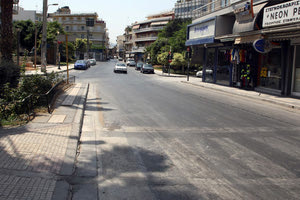 Το κέντρο θύμιζε πόλη – φάντασμα