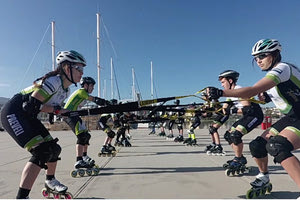 ο γύρος της Κρήτης με πατίνια