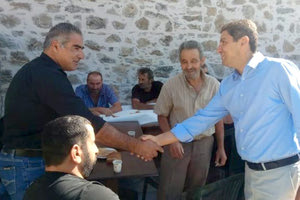 Συναντήσεις με νέους και κατοίκους της ενδοχώρας είχε ο Λευτέρης Αυγενάκης.