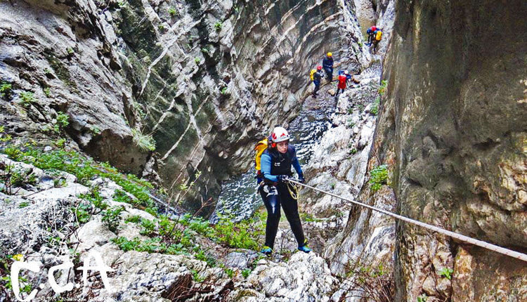 Η Κάλλια Μηλιαρά ήταν έμπειρη στις καταρριχήσεις