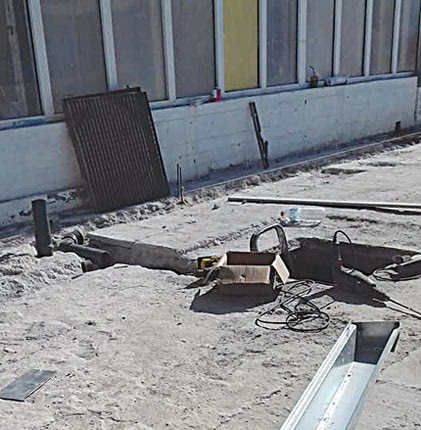 Αντικαταστάθηκαν όλα τα φρεάτια της εγκατάστασης