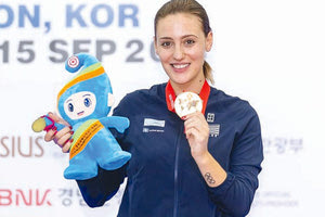 Η Κορακάκη με το χρυσό στο παγκόσμιο