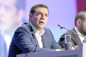 Ο Τσίπρας από το βήμα της ΔΕΘ